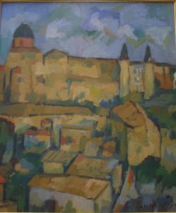 21-Paesaggio (Urbino)- 1955